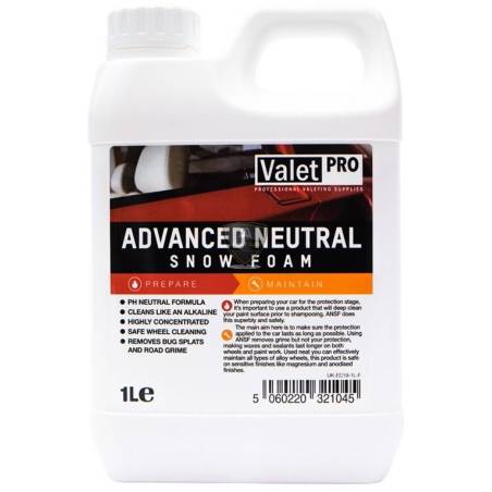 VALET PRO - ADVANCED NEUTRAL SNOW FOAM VALET PRO - ADVANCED NEUTRAL SNOW FOAM