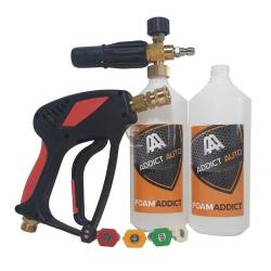 PACK PISTOLET QUICK CONNECT ET FOAM LANCE KRANZLE