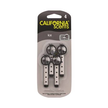 California Scents Vent Clip ICE x4 California Scents Vent Clip ICE x4
