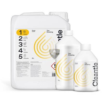 CLEANTLE - TIRE DRESSING (rénovateur pneu brillant)