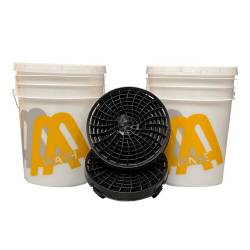 ADDICT AUTO - PACK PREMIUM SEAUX ET GRILLES - WASH/RINSE
