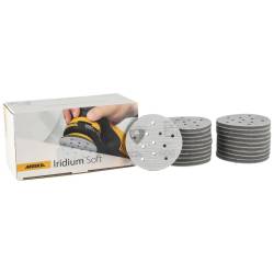 MIRKA DISQUE ABRASIF SUR MOUSSE IRIDIUM SOFT 77mm (x20)