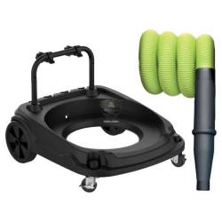 BIGBOI - KIT SUPPORT A ROULETTES ET TUYAU 5M POUR BIGBOI SUCKR PRO PLUS