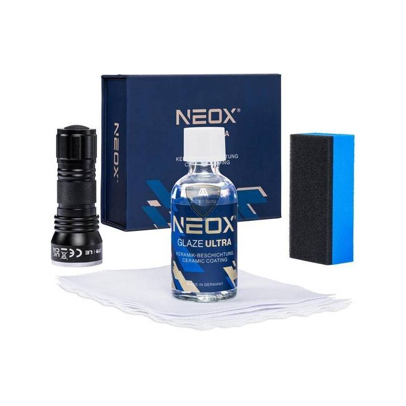 POLYTOP - NEOX GLAZE ULTRA SET (traitement céramique + lampe UV )