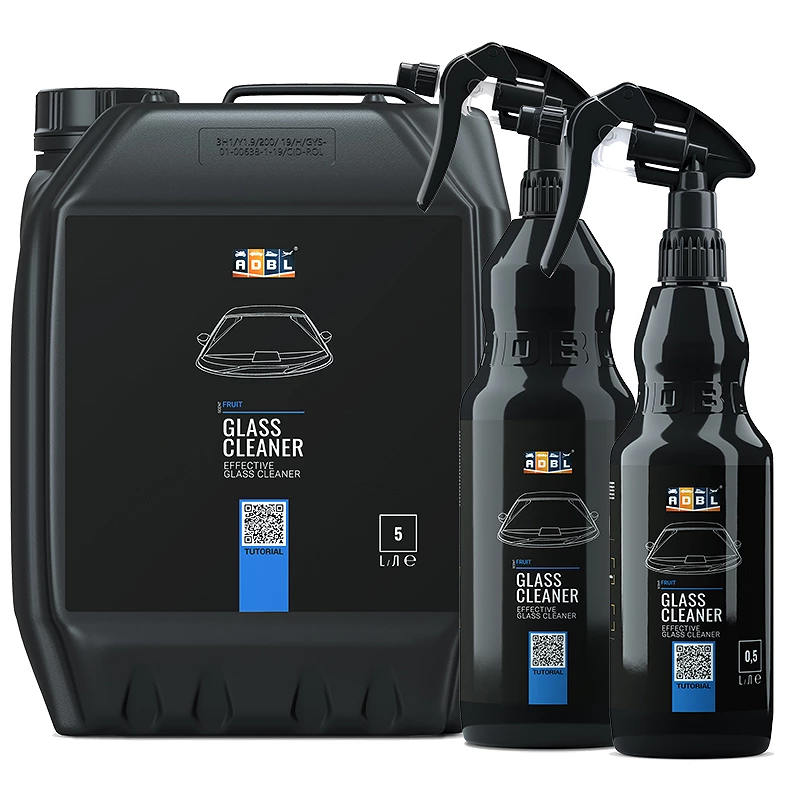 Nettoyant vitres voiture Adbl Glass Cleaner Ultra - Puissance de dégraissage - 500 ml, 1 L, 5 L