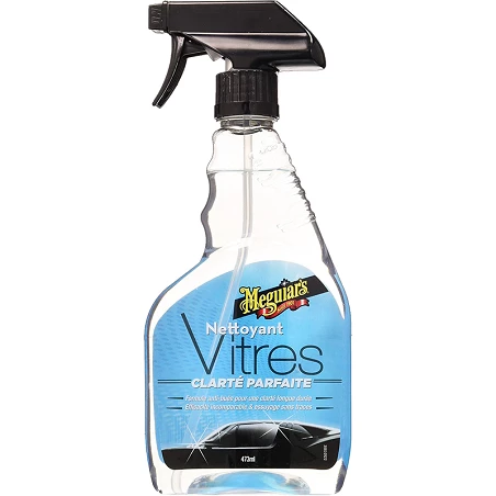 Nettoyant vitres voiture Meguiar's Clarté Parfaite - Résultat sans trace - 473 ml