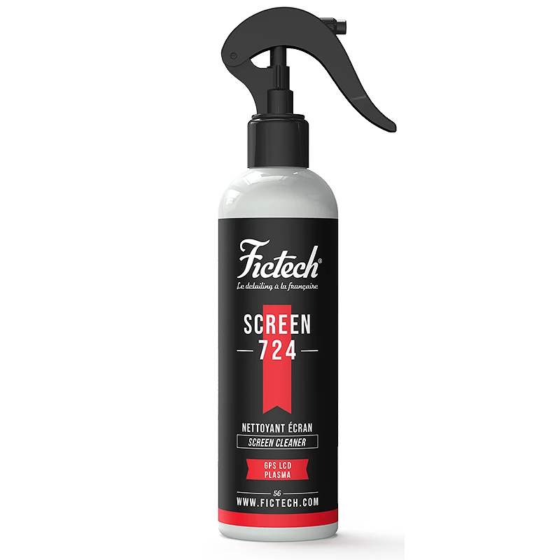 Nettoyant écrans voiture Fictech Screen 724 - Élimination des traces de doigts et poussières - 250 ml