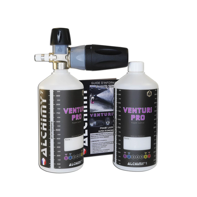Canon à mousse voiture Alchimy7 Lance Venturi Pro - Technologie Venturi pour mousse de prélavage
