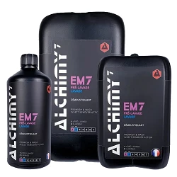 Mousse de prélavage voiture Alchimy7 EM7 - Nettoyage intensif pré-polissage - 1 L, 2.5 L, 5 L